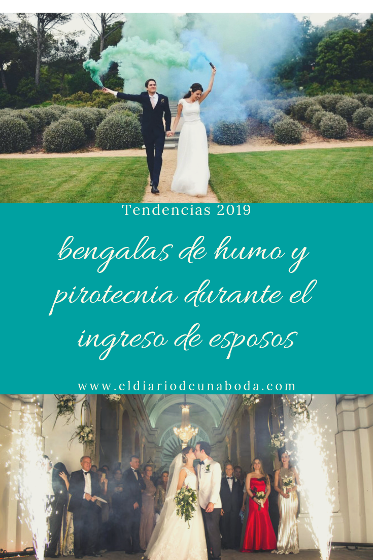 tendencias de bodas 2019 juegos pirotecnicos